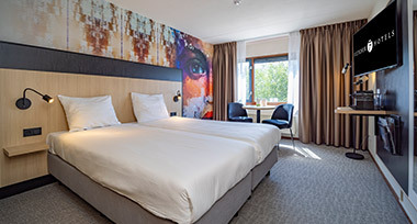 Hotelkamer van Fletcher Wellness-Hotel Stadspark